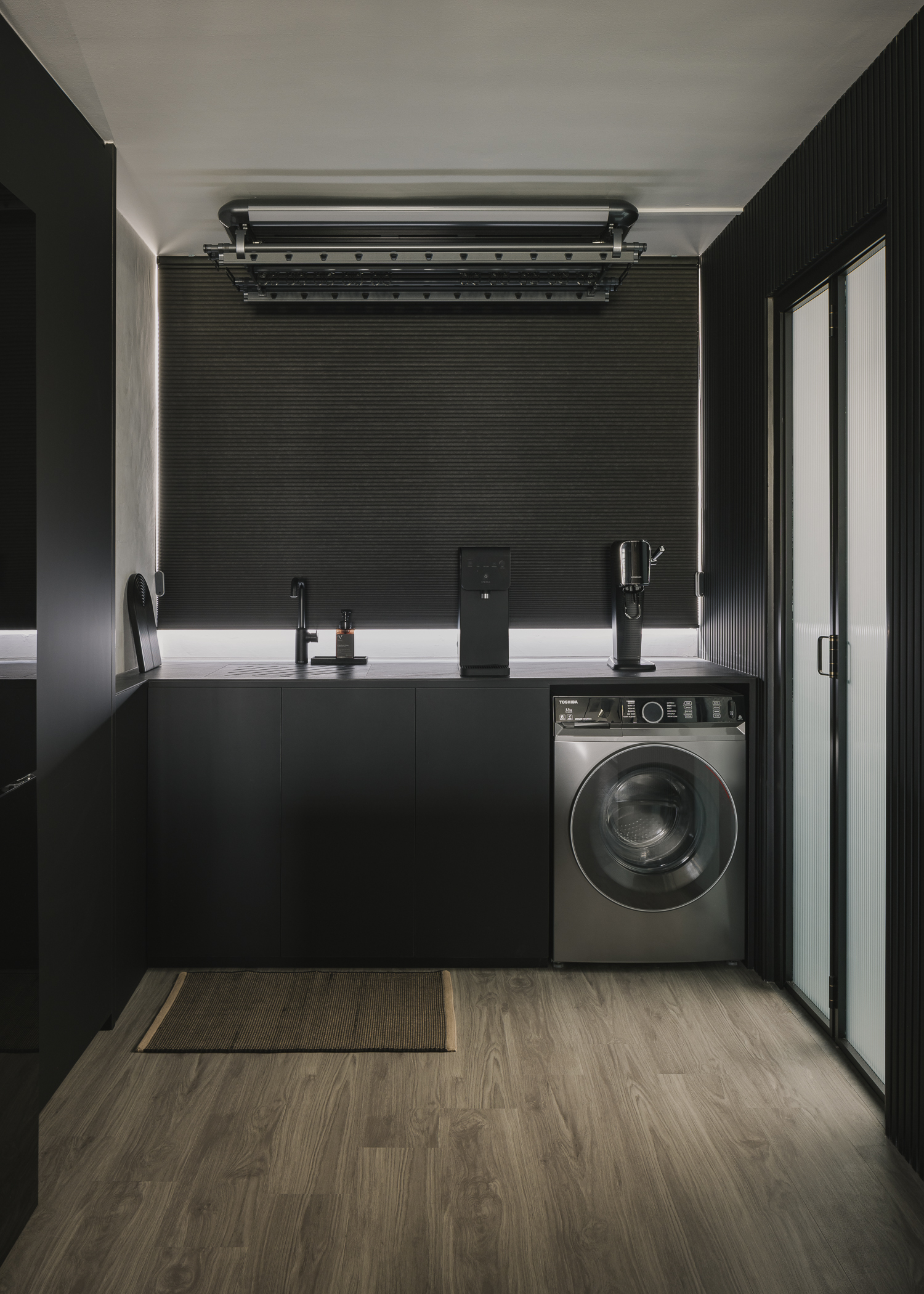 25 Eunos Crescent现代单色风住宅设计丨新加坡丨The Interior Lab-18