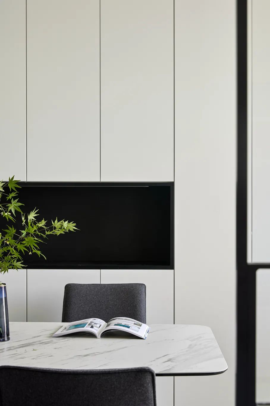 宁波舒适浅咖系家居丨中国宁波丨ED空间设计办公区-23