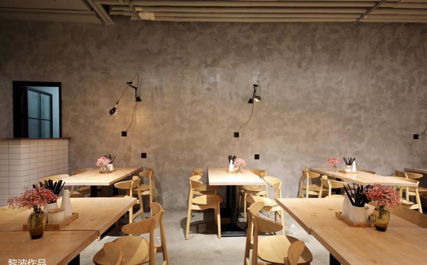 初夏花园 | 极简工业风餐厅设计-14