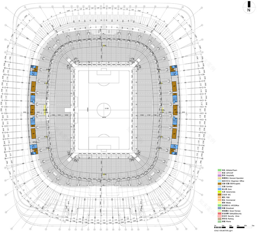 西安国际足球中心丨中国西安丨Zaha Hadid Architects(ZHA)-55