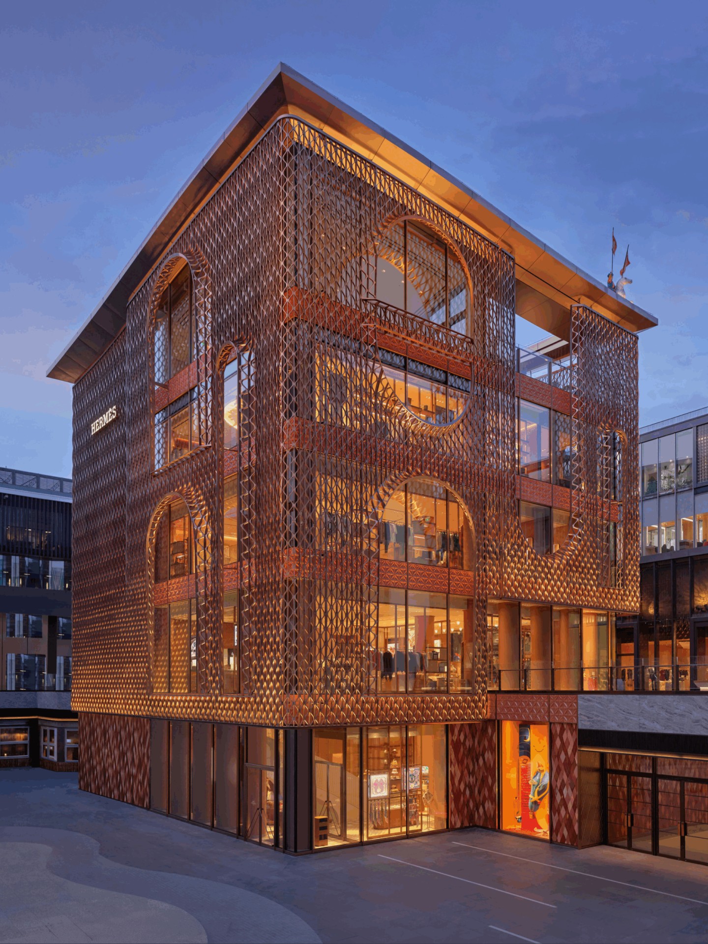 由RDAI设计的爱马仕旗舰店丨中国北京丨RDAI,Mamou  Mani Architects-14