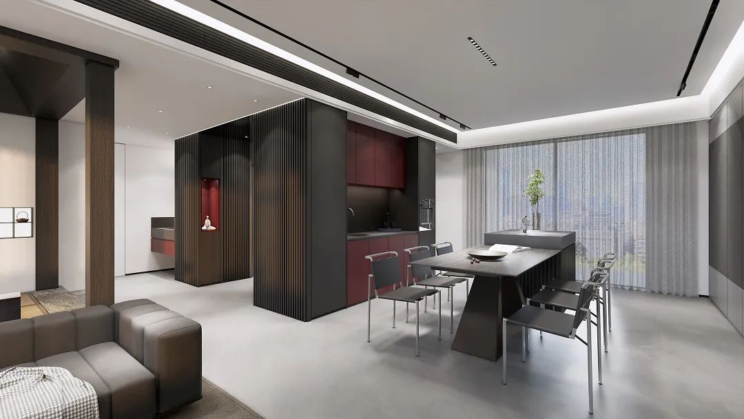 和樾府·岑寂与热烈丨中国广州丨广州简美设计-19