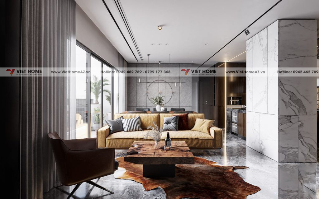 The Nine 河内公寓室内设计丨越南河内丨VietHome-6