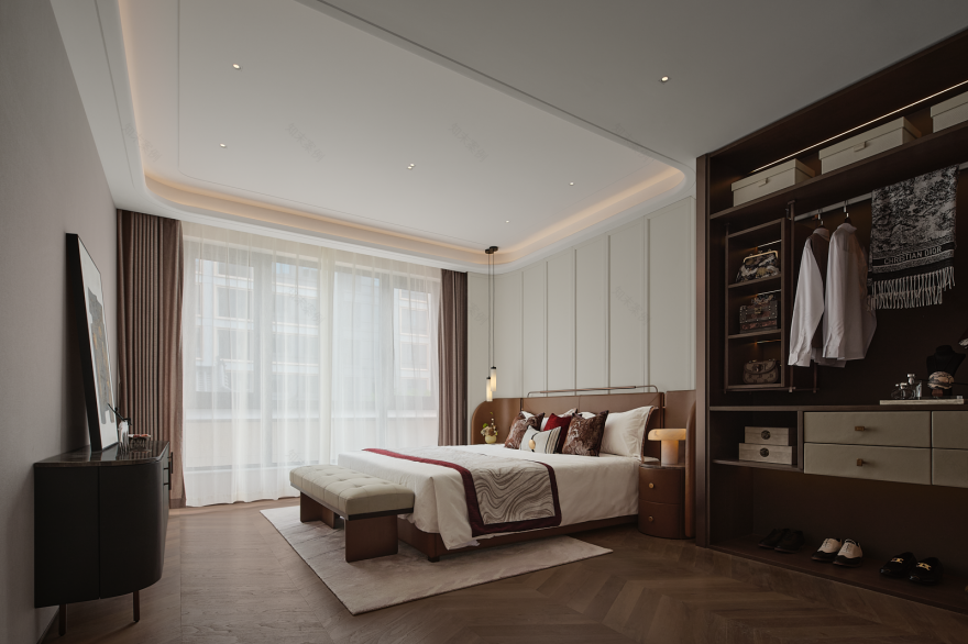 荣徽·云起东方样板间A,样板间D丨中国亳州丨重庆米修室内设计有限公司-24