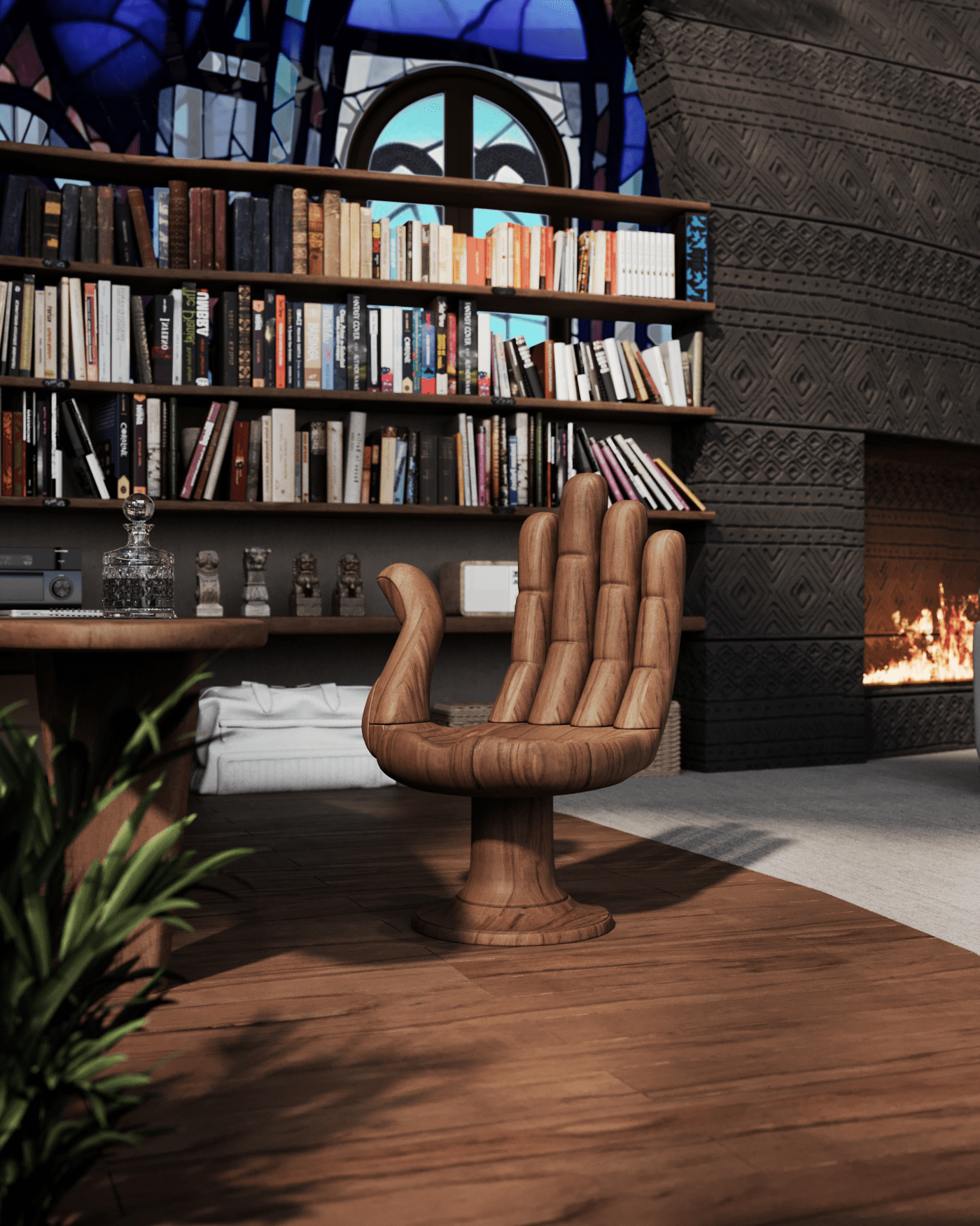 Idris 和 Fatima 的室内设计-7