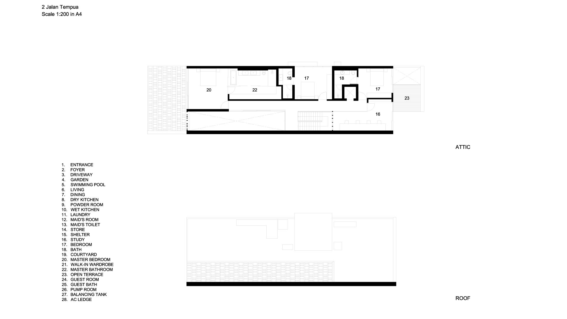 新加坡“Viewing Back”别墅，景观与室内完美融合-56