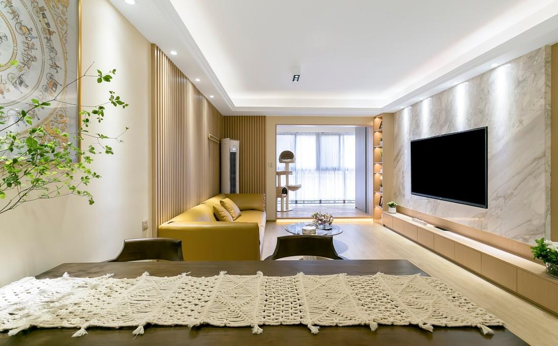 南宁大盛设计 · 暖调极简,打造温馨私藏空间-2