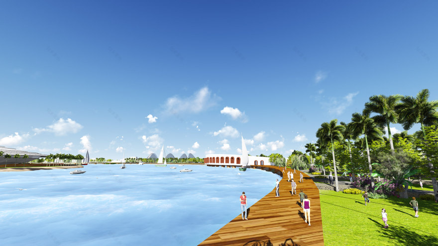 生态地平线度假村丨埃及丨开罗大学区域与城市规划学院城市设计系-38