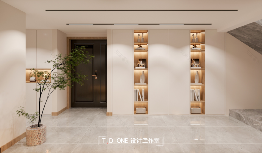 中南林樾的原木奶油风住宅丨T·D ONE 设计工作室-15