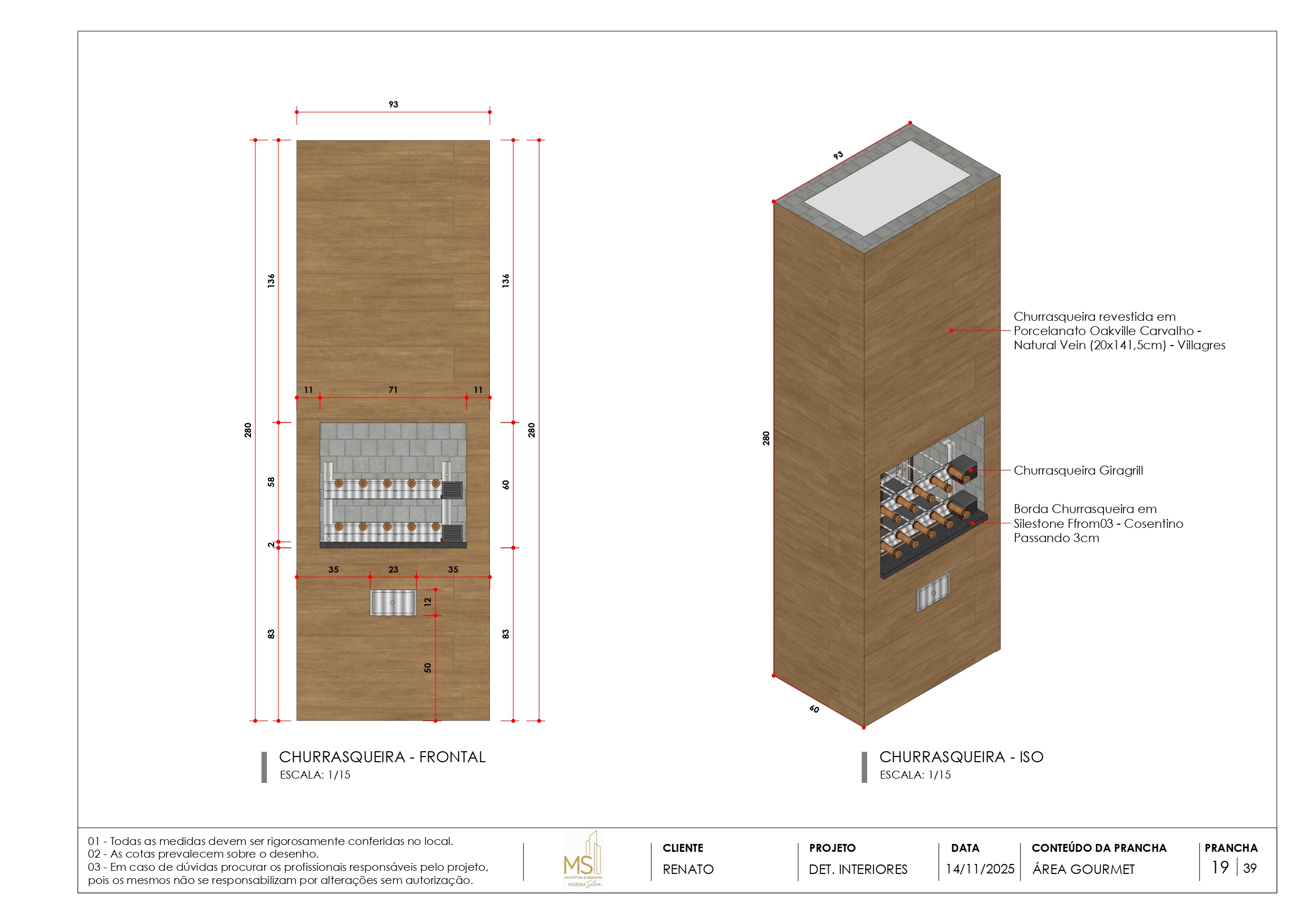 DETALHAMENTO DE INTERIORES CASA R-18