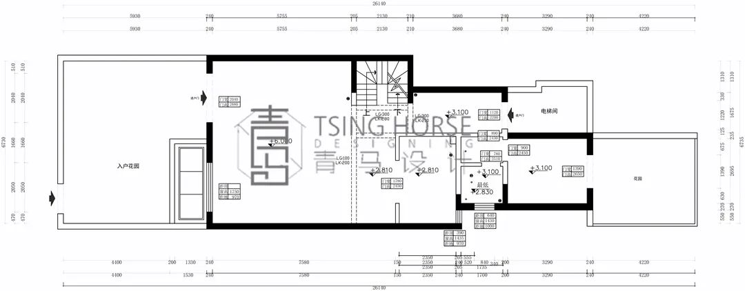 新城玺樾骊府下叠户型设计丨青马别墅设计-34