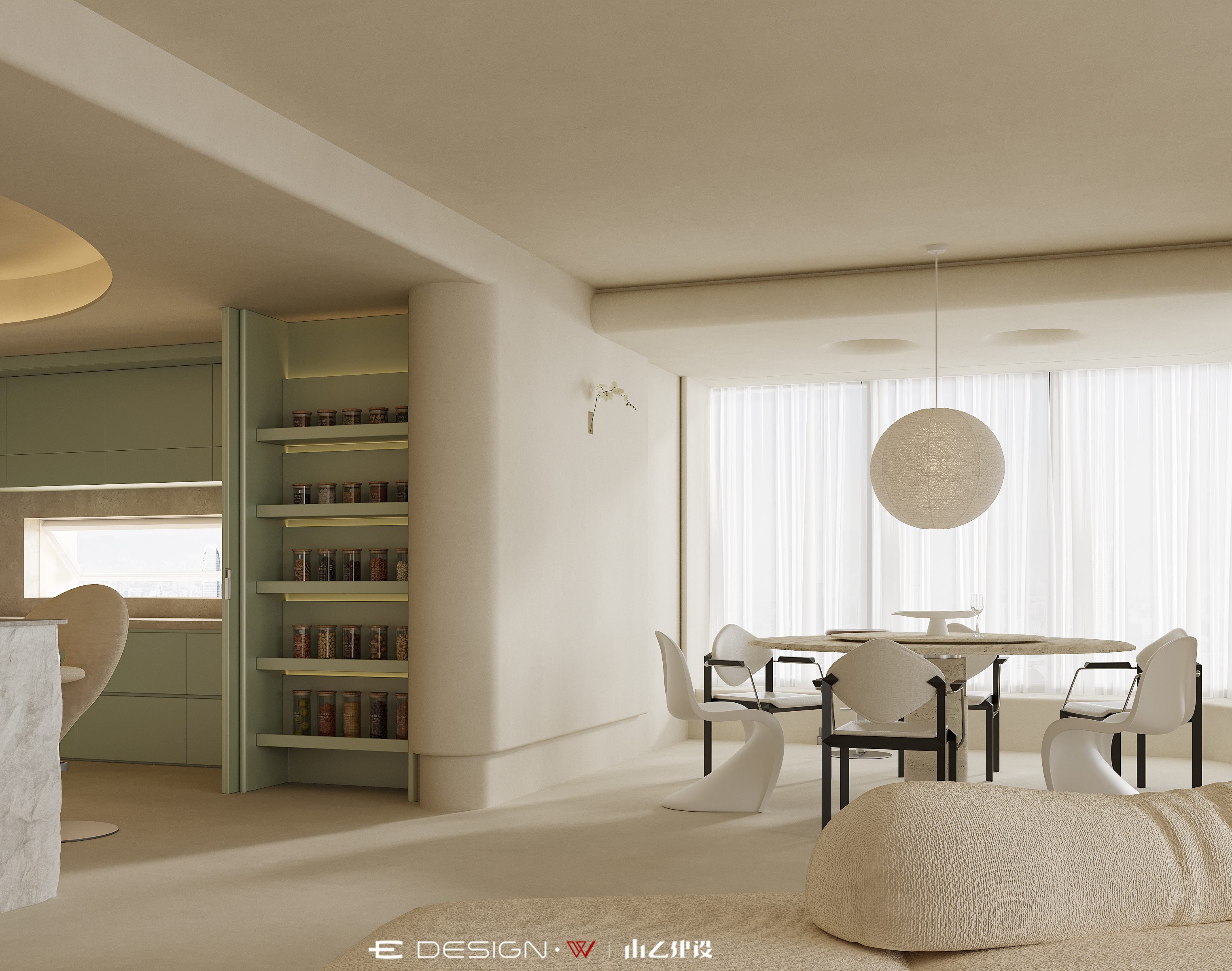 福晟翡翠湾 381㎡室内设计丨中国长沙丨山乙建设-11