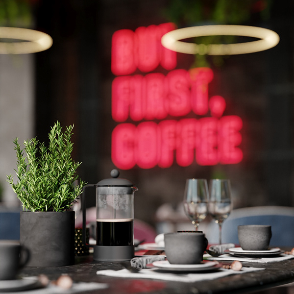 灯咖啡馆丨沙特阿拉伯-11