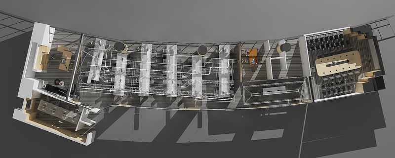 东莞市安踏分公司办公室设计-1