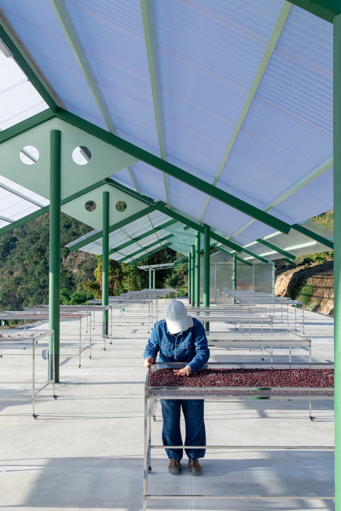 云南保山田田庄园咖啡晒场丨中国保山丨边缘计划建筑工作室-29