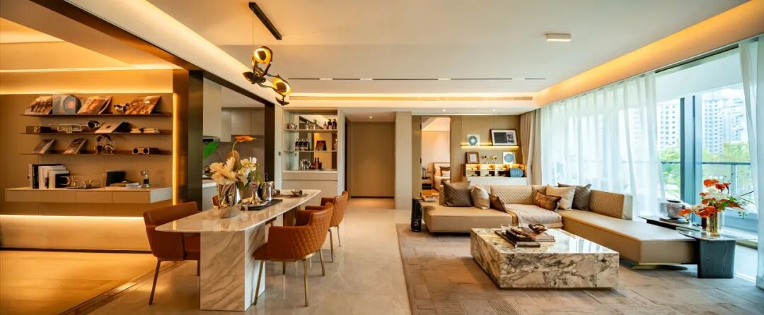 让家住进公园里！中建东孚西安“莫奈花园”实景交付区绚丽绽放-23