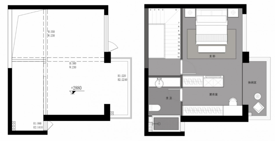 温州碧桂园珑悦 180m²现代简约之家,诠释高级灰的魅力-66