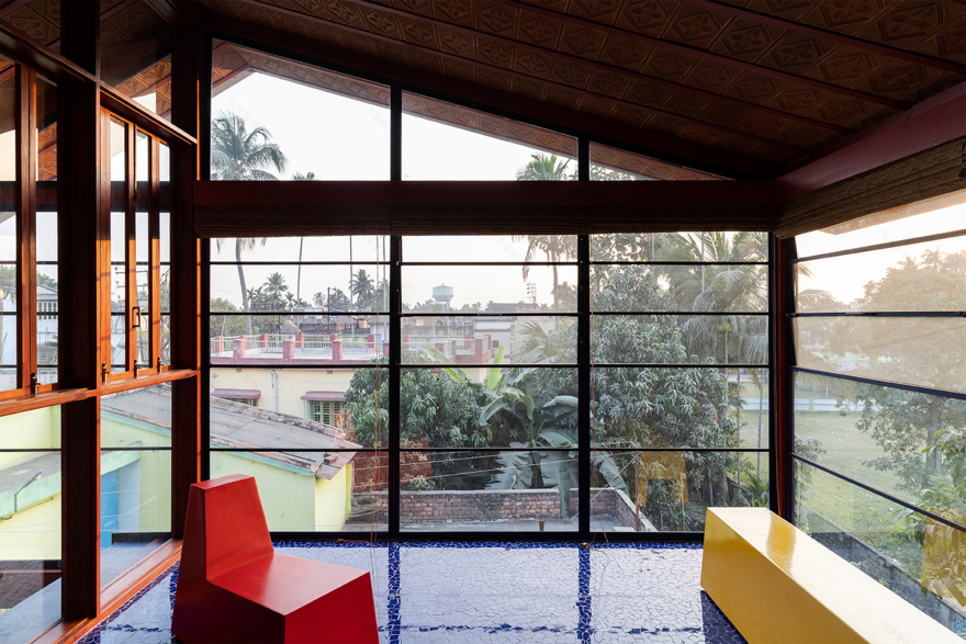 阁楼层梯田抵押物丨India丨Abin Design Studio-26