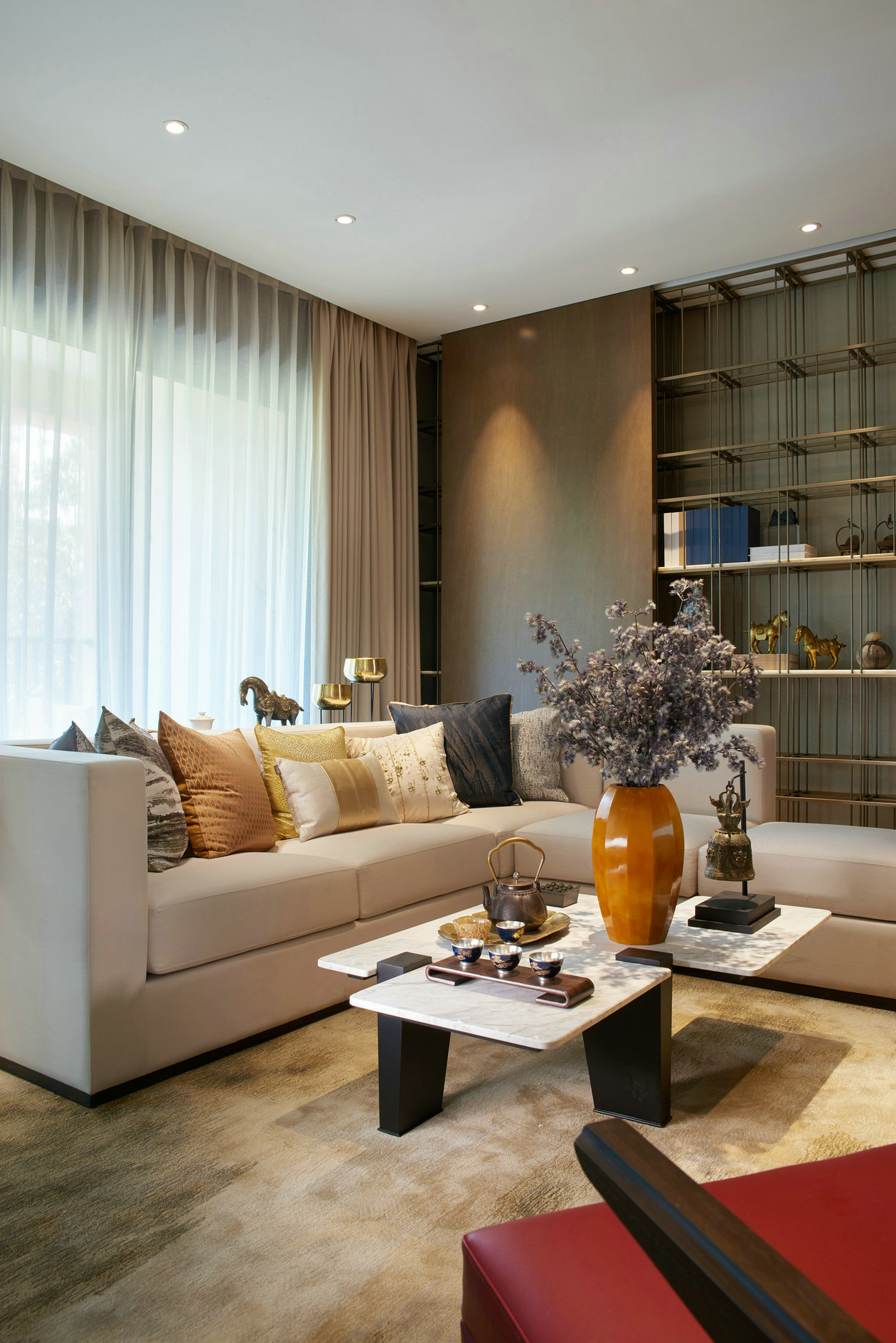 西安沣东地产湖光山色样板房-11