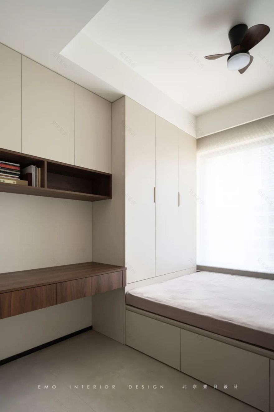 7㎡次卧爆改多功能厅!榻榻米+茶室+书房,120平秒变200平豪宅体验-88