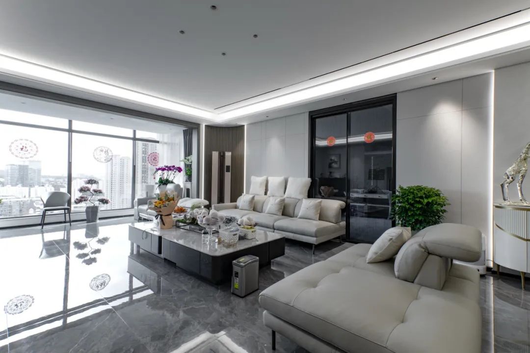 云康园简约中式设计丨紫苹果装饰集团-100