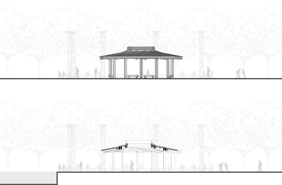 上海崇明中学校友亭丨中国上海丨上海绿建建筑设计事务所有限公司-39