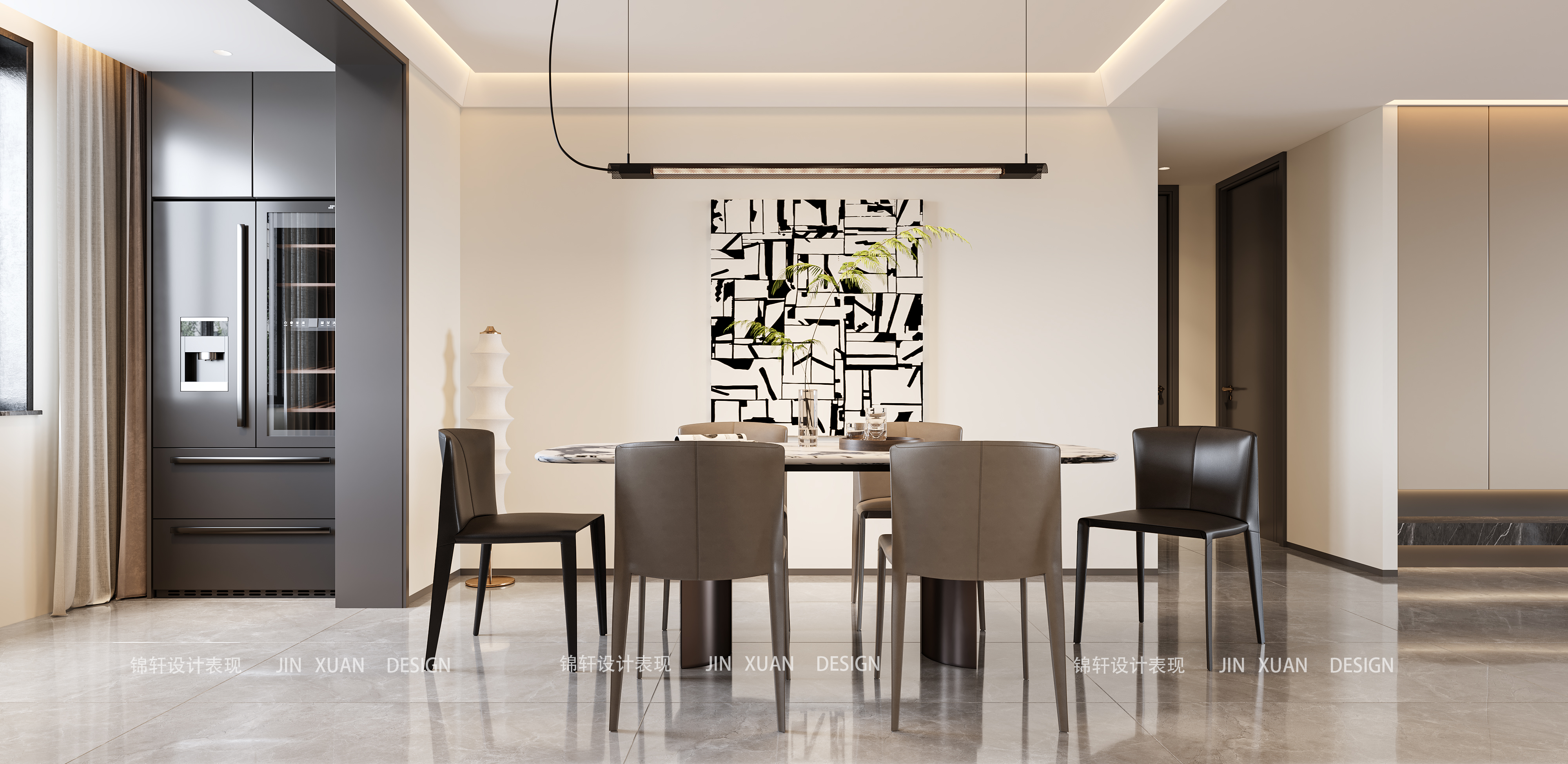 现代效果图-锦轩设计-4