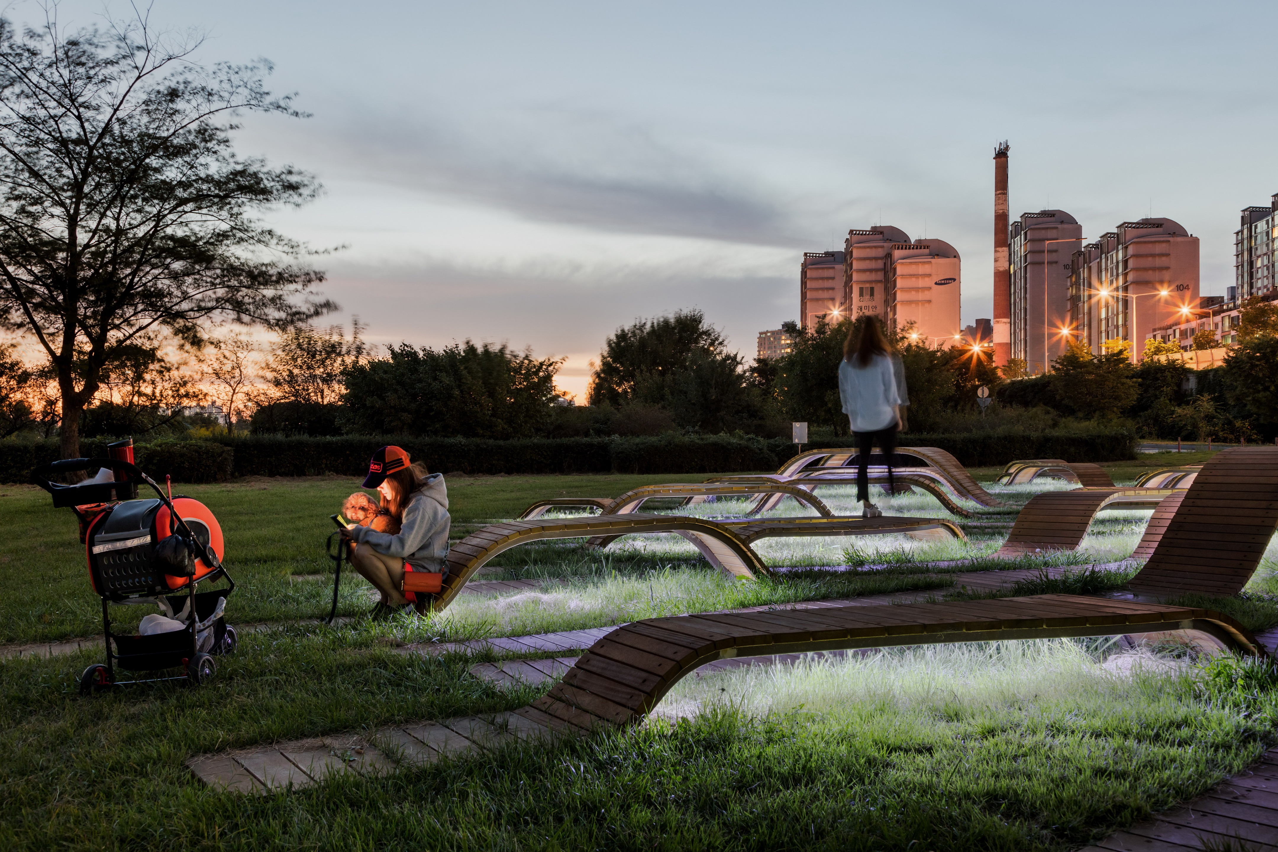 首尔汉江艺术公园“Root Bench”丨韩国首尔丨Yong Ju Lee Architecture-28