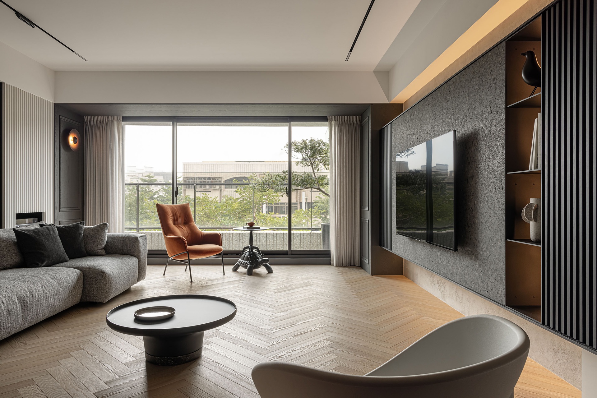 露台绿意逐光打造森林別境丨中国台中丨隐见设计-11