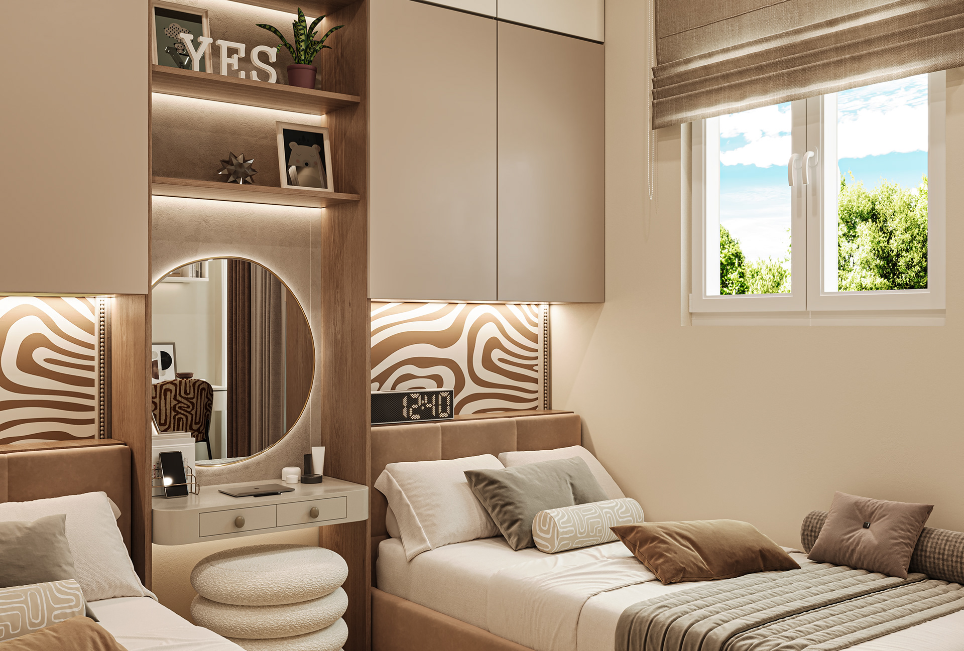 现代温馨公寓丨埃及丨Mariam Ahmed-30