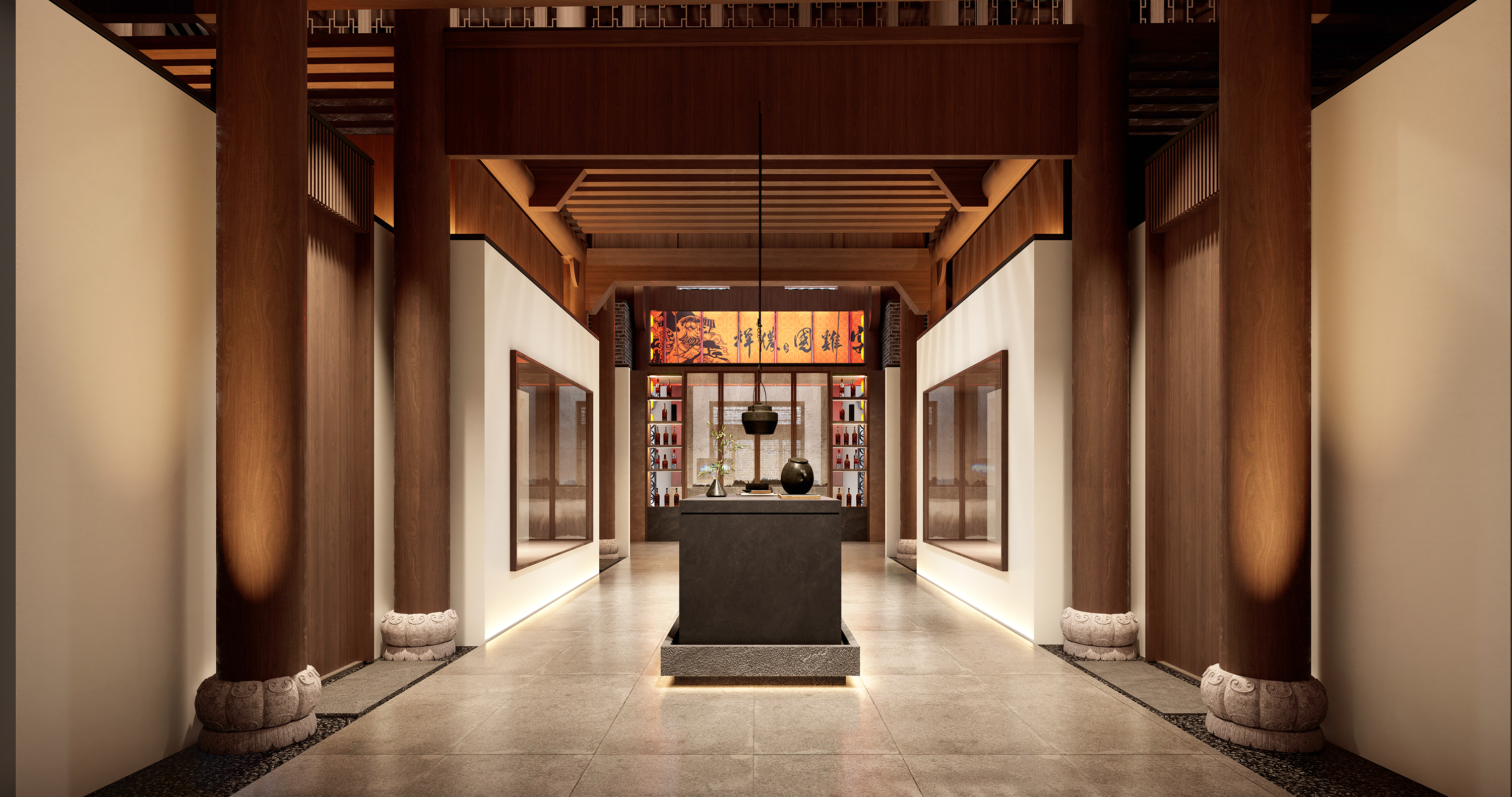 万境壹空·祥侬国鸡宴餐饮空间设计实景呈现-28