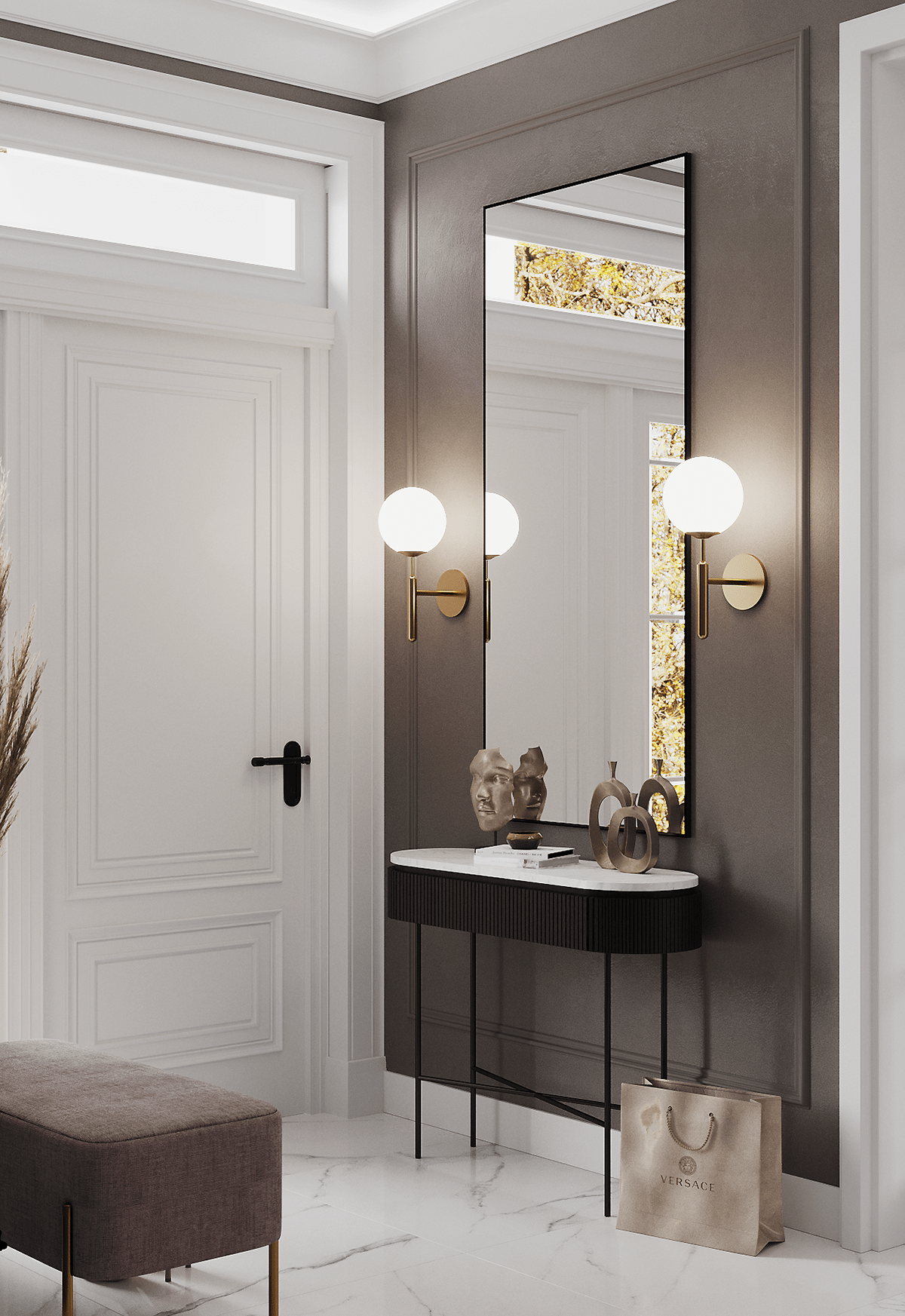 浅色系轻盈优雅的住宅-1