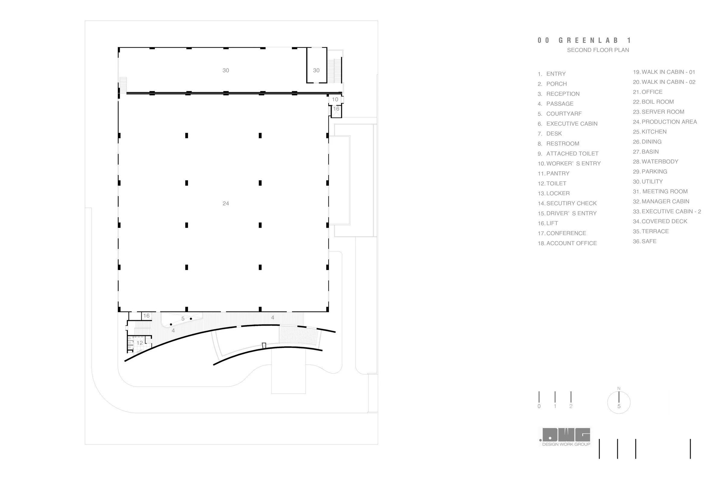 格林莱布钻石工厂大楼丨印度丨Design Work Group  DWG-50