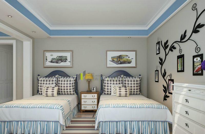 济南华润仰山别墅美式风格装修案例赏析-10