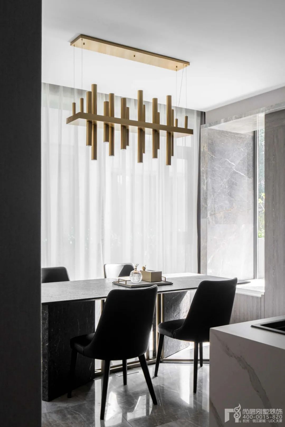 高级灰调打造 550㎡私宅丨中国杭州丨尚层别墅装饰-32