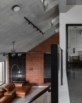 三极管公寓丨印度班加罗尔丨Kamat & Rozario Architecture