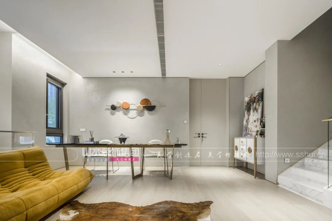 现代轻奢别墅设计丨山水装饰集团-90