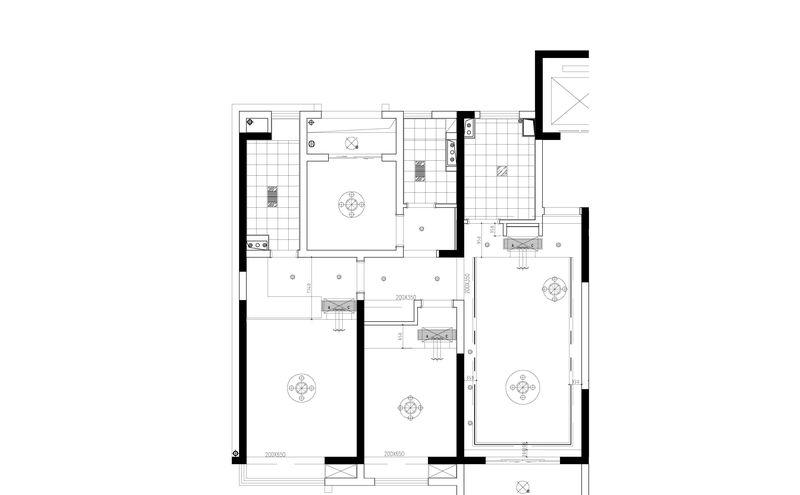 上海信达蓝尊二期精装交付标准样板房-19
