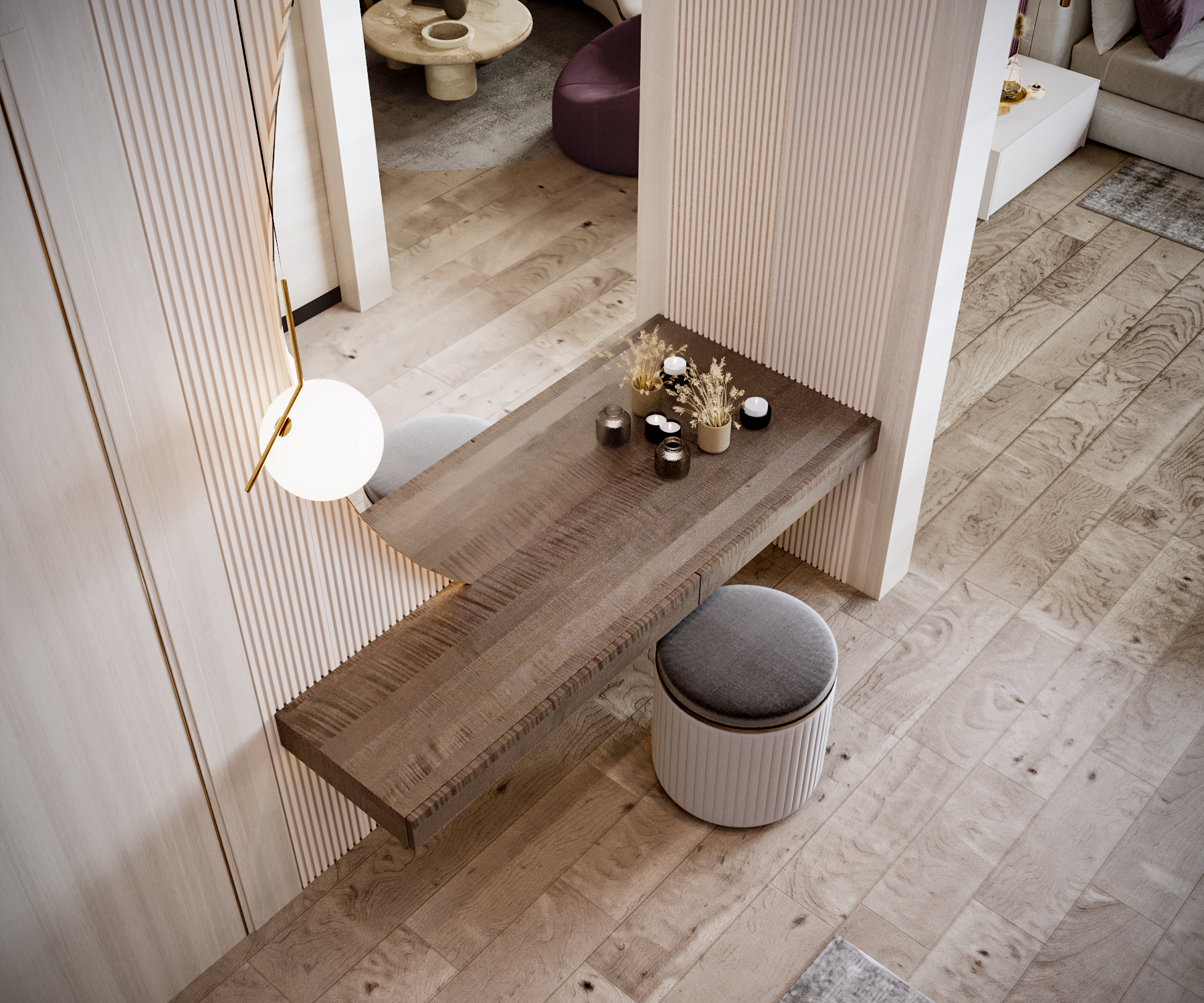 Dressing Bedroom 设计丨沙特阿拉伯丨Perfectostudio0-14