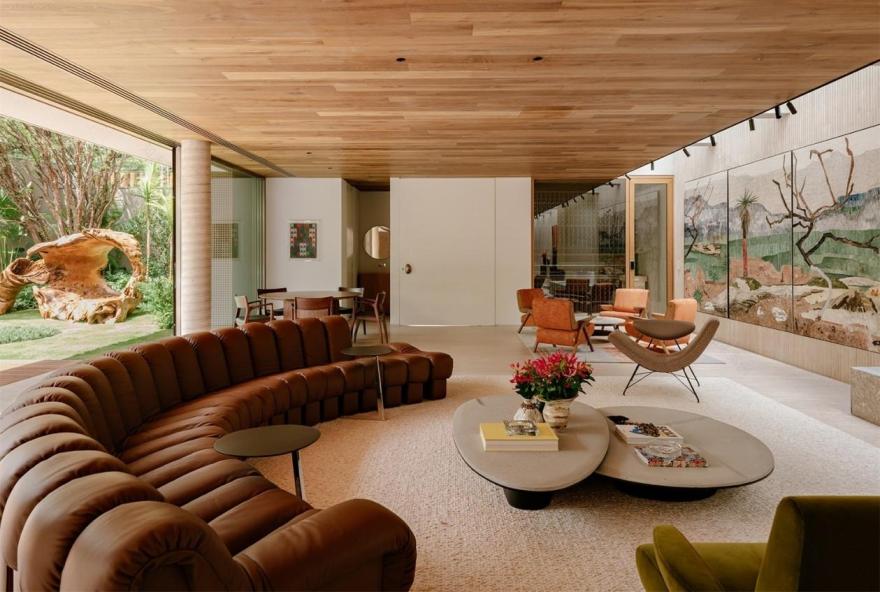 圣保罗城市中的自然居所 · Meireles+Pavan设计丨巴西圣保罗-5