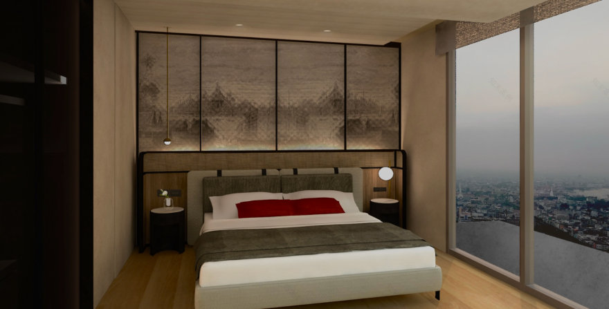 苏庞先生私人住宅丨泰国曼谷丨Studiobaker,Minickbom(公共区域概念设计)-28