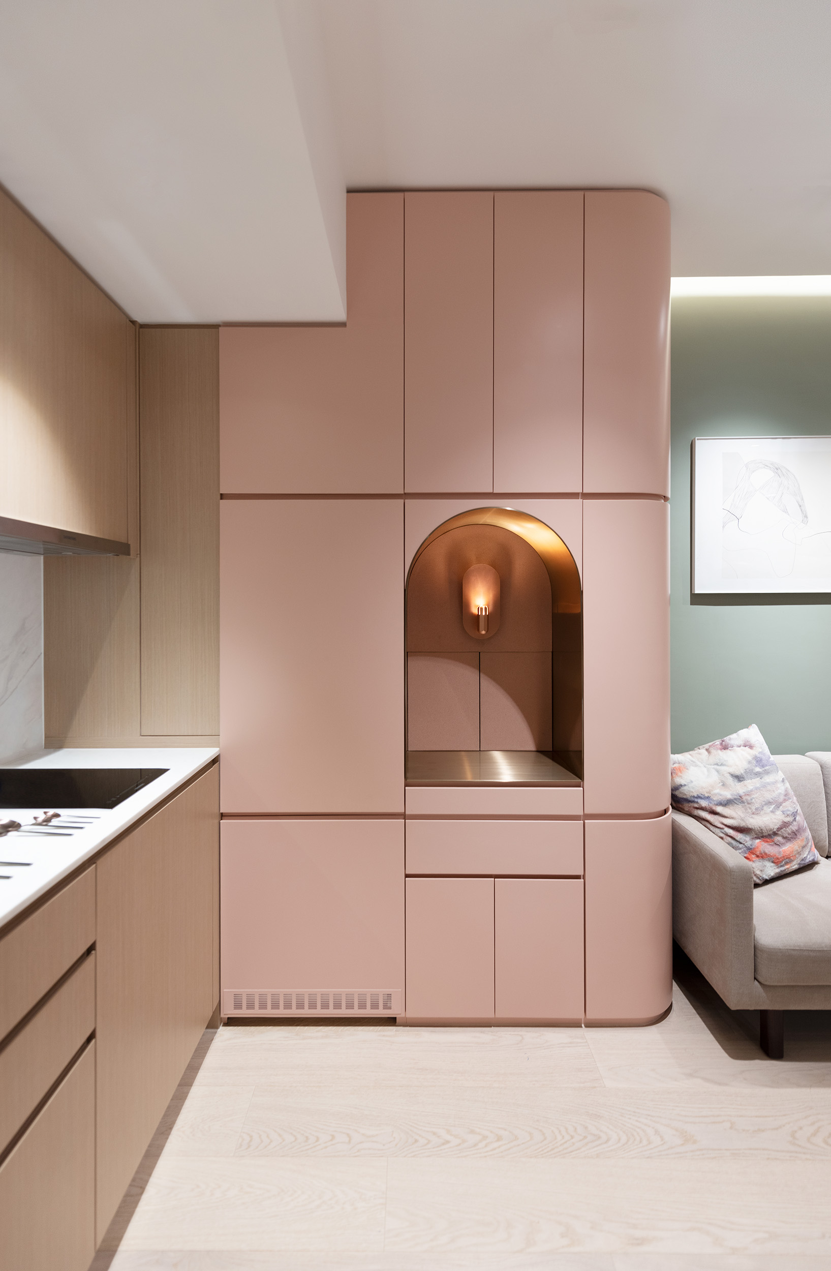 西班牙花园风住宅销售廊丨中国香港丨Bean Buro-51