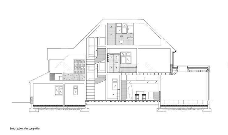 伦敦北区爱德华式住宅重建,打造宽敞明亮共享空间-10