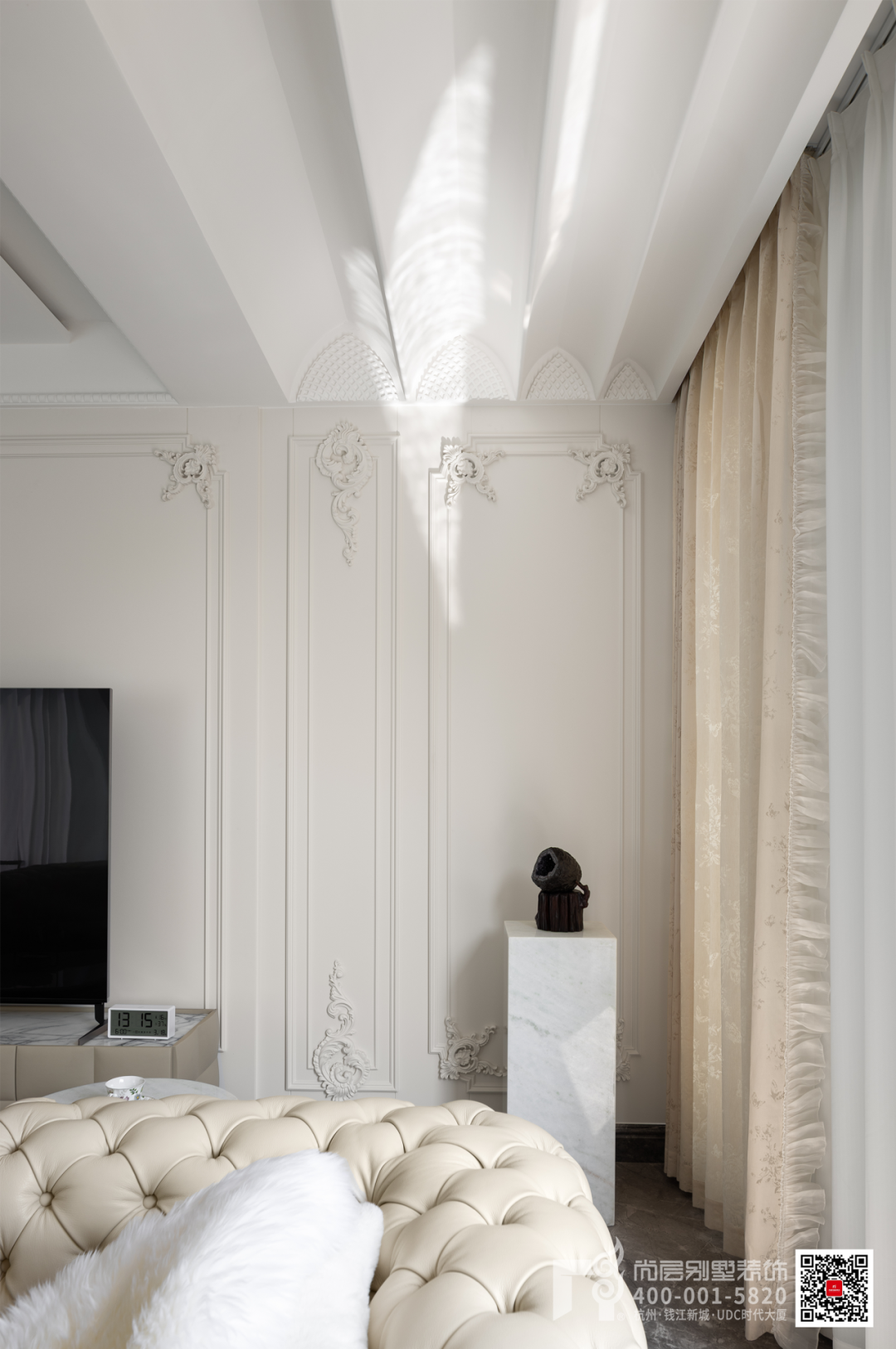 300㎡悦安佳府夏日轻法式装修丨杭州尚层装饰-11