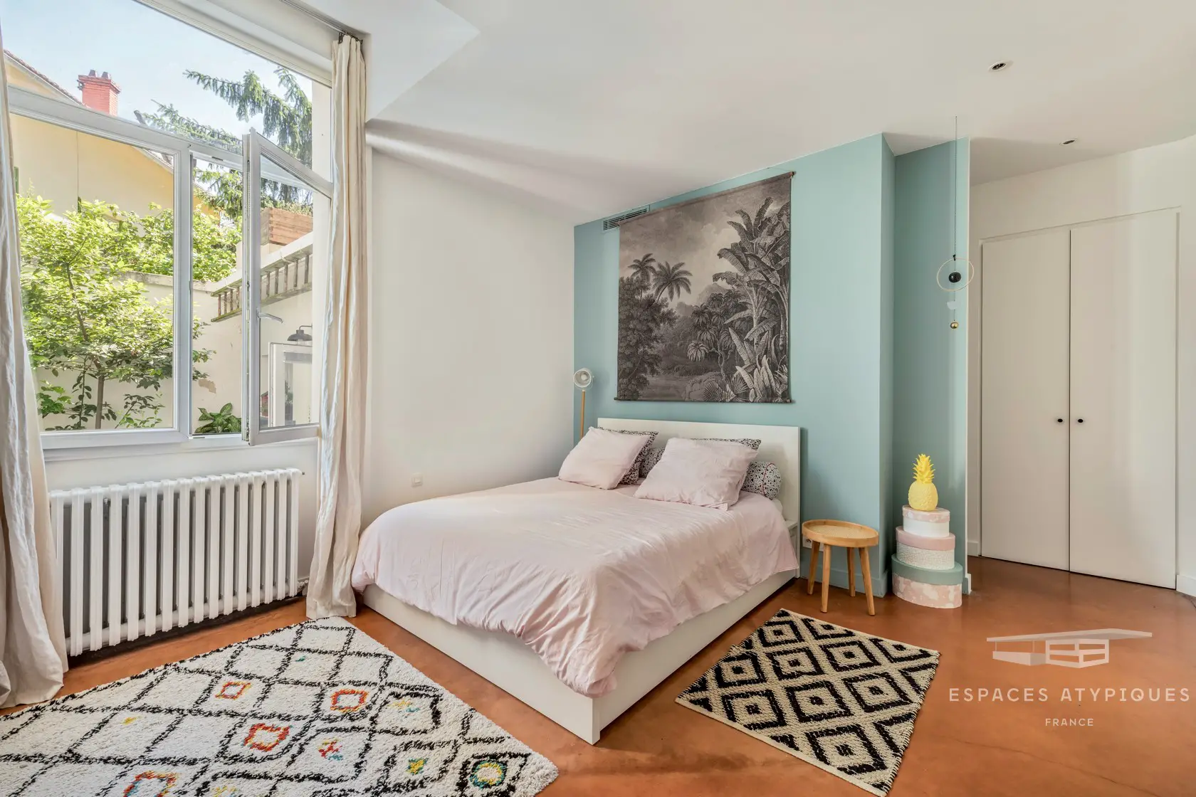 阳光绿意 | 前里昂邮局阁楼翻新设计-11