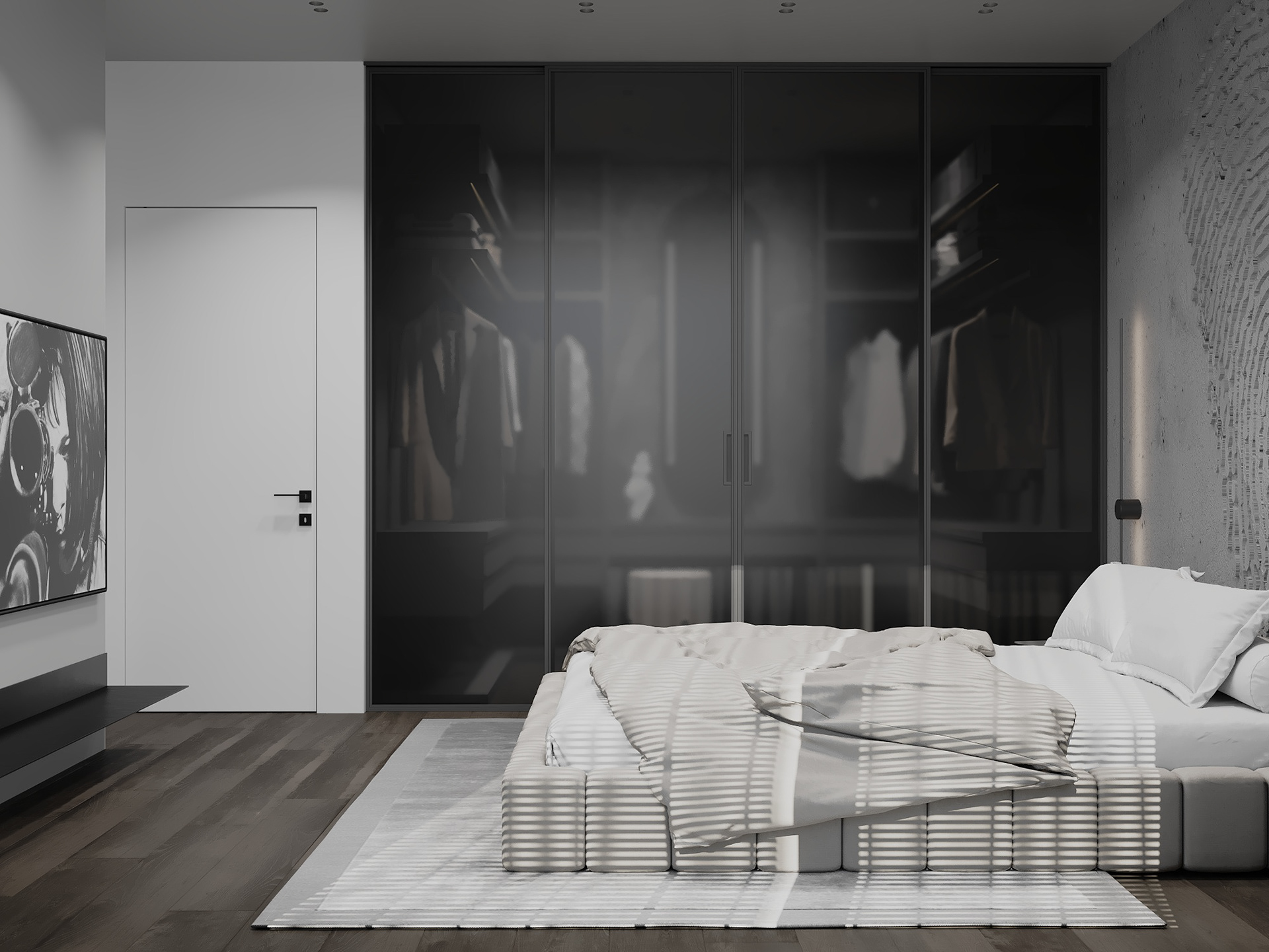 高级黑色系公寓设计 既沉稳又有范儿！-15