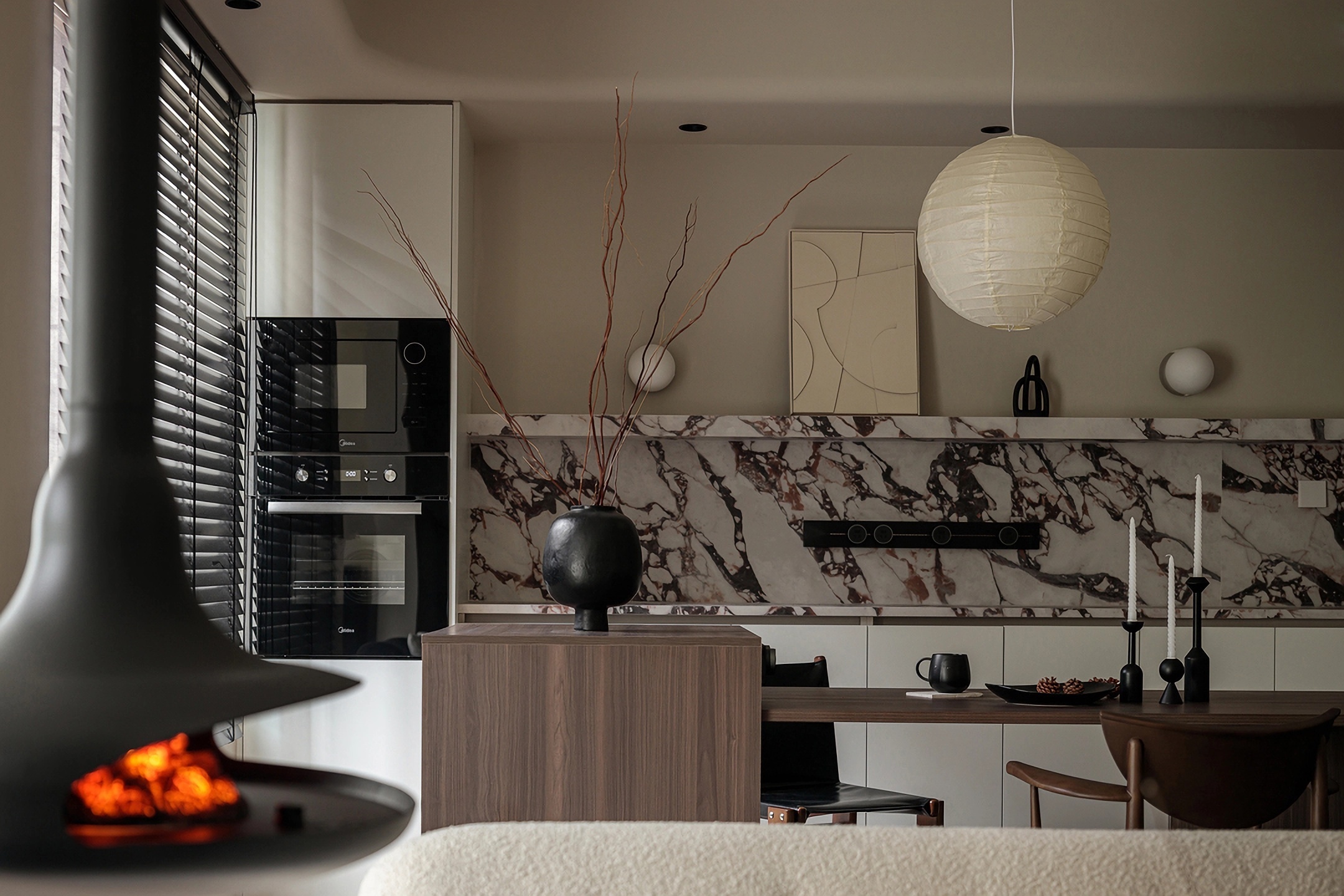 120m²中古侘寂 · 落地一套家居博主的家丨中国眉山丨壹佳一舍设计-15