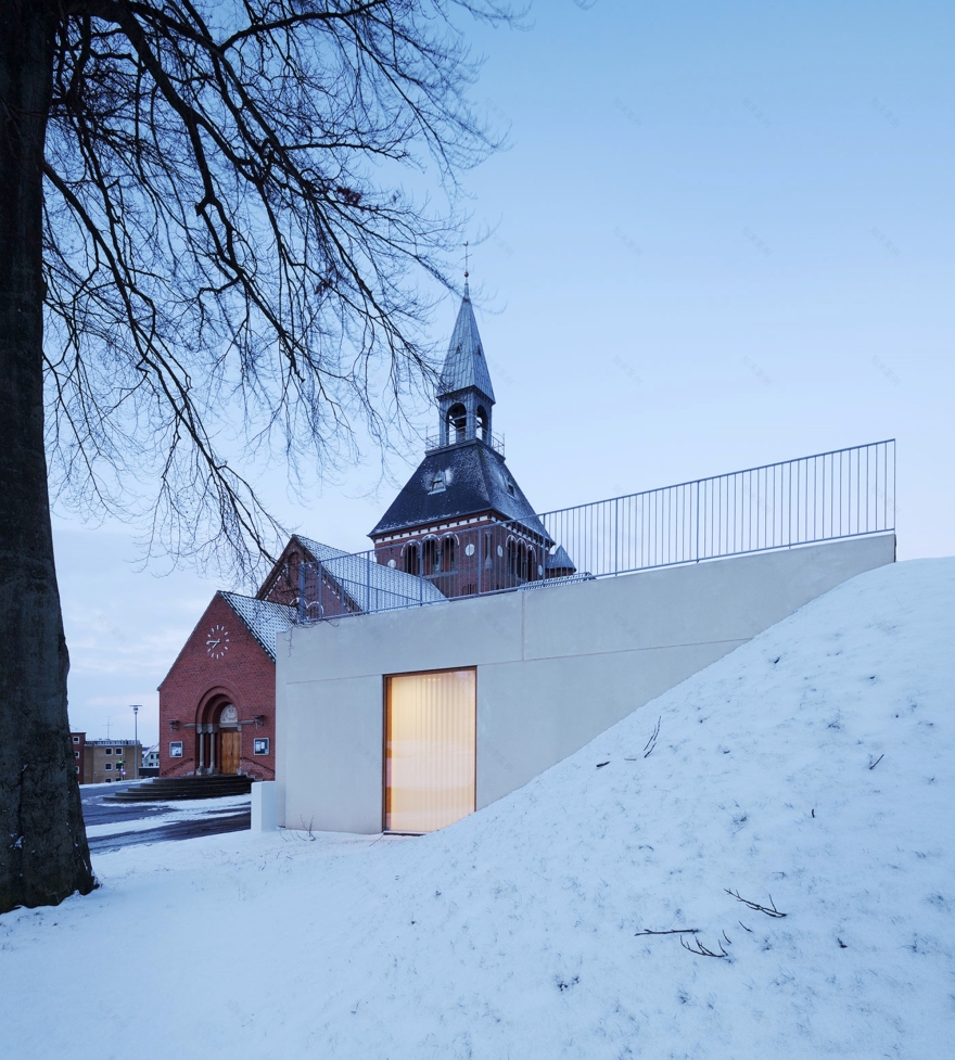 Sct· Peders Hus 教区之家丨丹麦丨Cubo Arkitekter,VMB Arkitekter-18