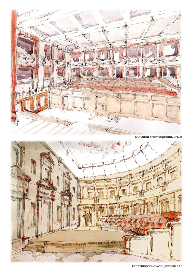 莫斯科大剧院观众区地下部分丨俄罗斯莫斯科丨Pavel Andreev建筑工作室-33