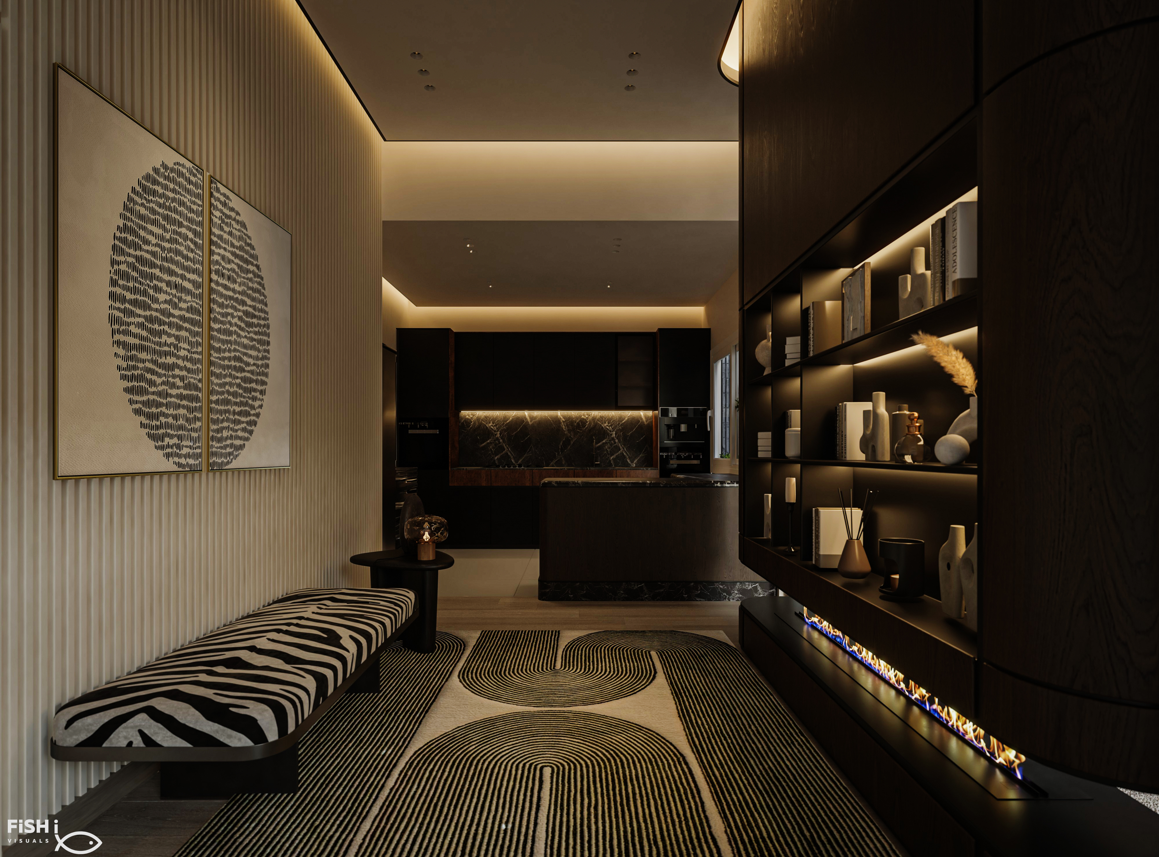 双拼别墅丨沙特阿拉伯丨Fish I visuals-14